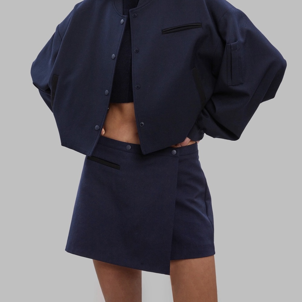 The Frankie Shop Hava Wrap Skort